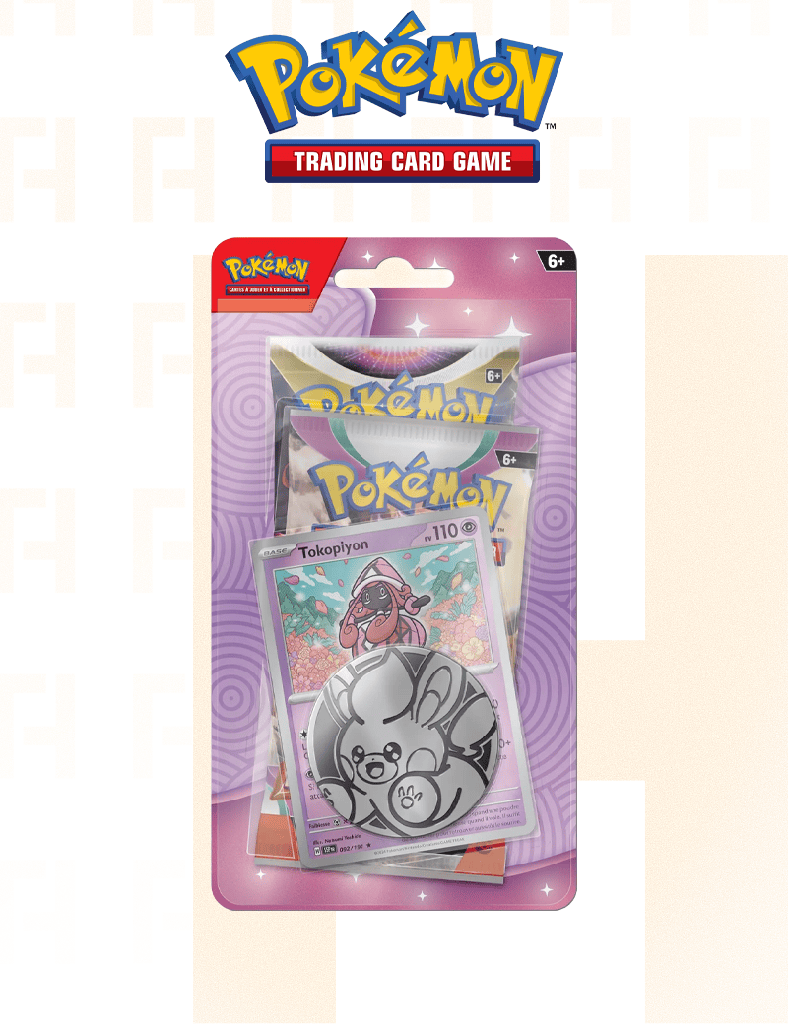 Pack 2 Boosters Tokopiyon - Boosters 2pc Aléatoire Pokémon VF