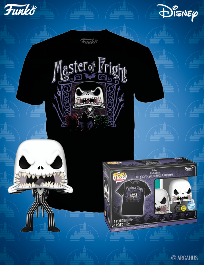 Jack Skellington n° 808 - Figurine Funko POP! Tees Disney The Nightmare before Christmas