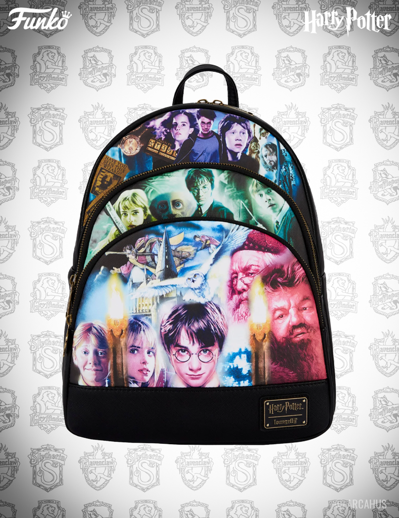 Harry Potter Trilogy Triple - Mini-sac Loungefly