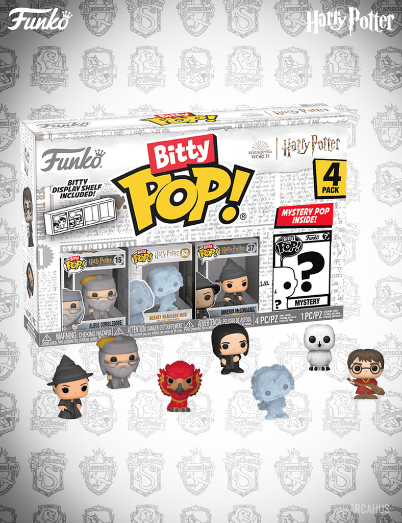 Pack de 4 figurines - Funko Bitty POP! Harry Potter Série 3