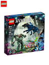 Neytiri et le Thanator vs. Quaritch dans l’exosquelette AMP - Lego Avatar 75571