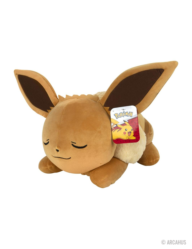 Evoli qui dort - Peluche 46 cm Pokemon