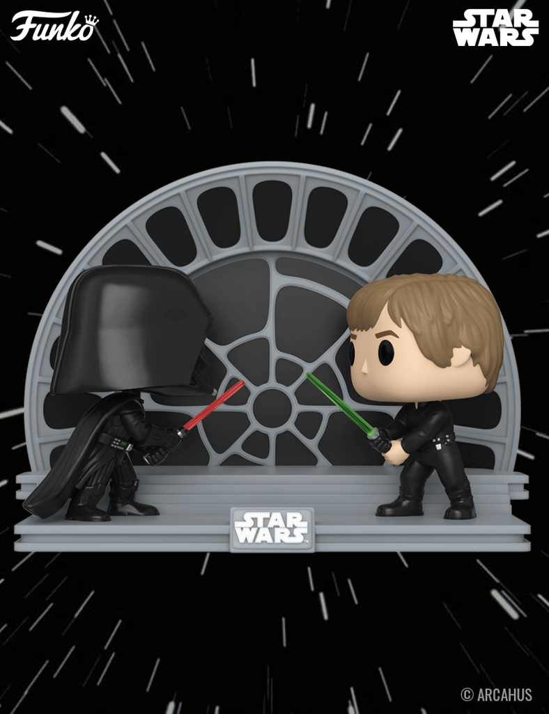 Darth Vader Vs. Luke Skywalker n° 612 - Figurine Funko POP! Moment Star Wars