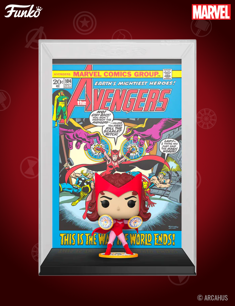 Scarlet Witch n° 37 - Figurine Funko POP! Comic Cover Marvel The Avengers Beyond Earth's Mightiest