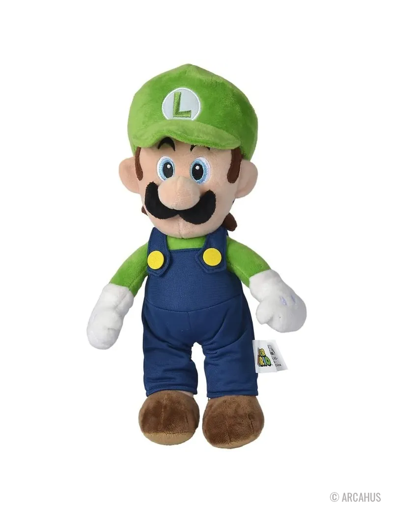 Luigi - Peluche 30 cm Super Mario