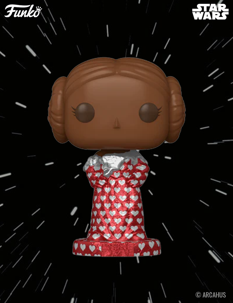 Princess Leie n° 676 - Figurine Funko POP! Star Wars St Valentin