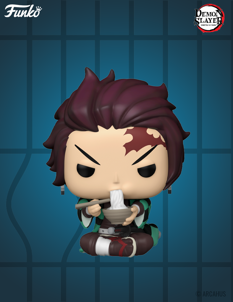 Tanjiro avec Noodles n° 1304 - Figurine Funko POP! Demon Slayer