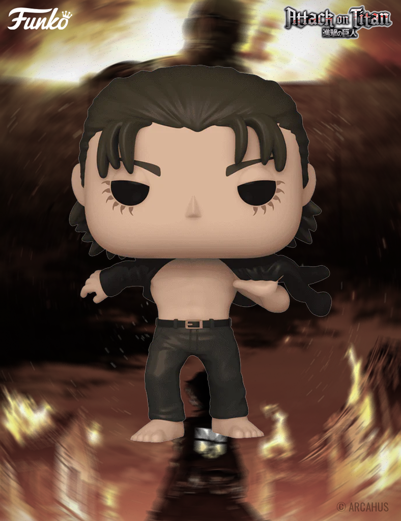 Eren Jaeger n° 1321 - Figurine Funko POP! Animation L'Attaque des Titans