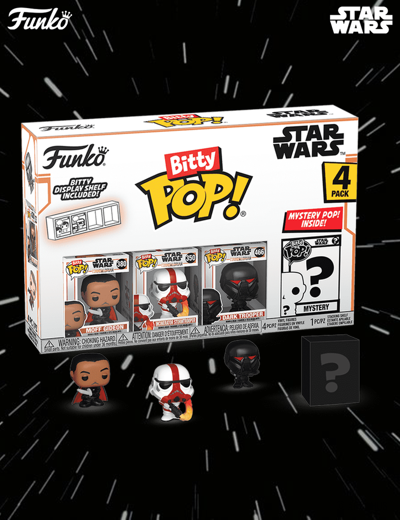 Pack de 4 figurines - Funko Bitty POP! Star Wars The Mandalorian Série 4