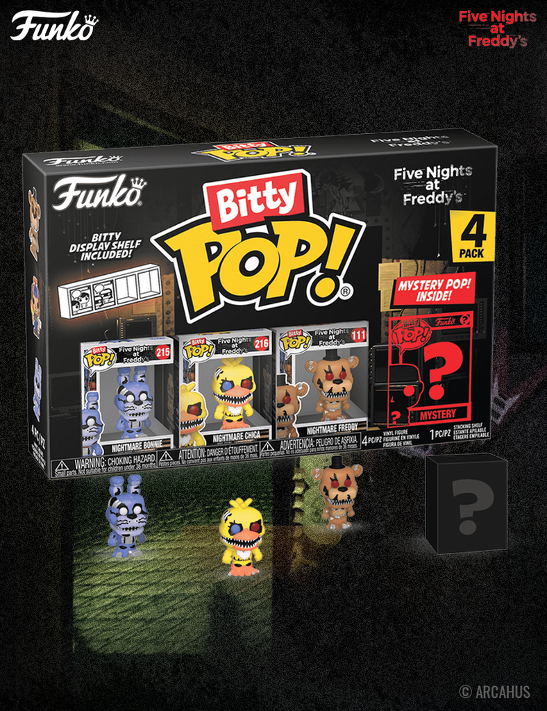 Pack de 4 figurines - Funko Bitty POP! Five Nights at Freddy's Série 4