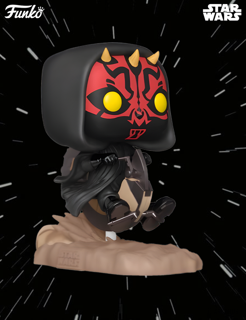 Darth Maul on Bloodfin Speeder n° 705 - Figurine Funko POP! Deluxe Star Wars