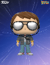 Marty with Glasses n° 958 - Figurine Funko POP! Retour vers le Futur