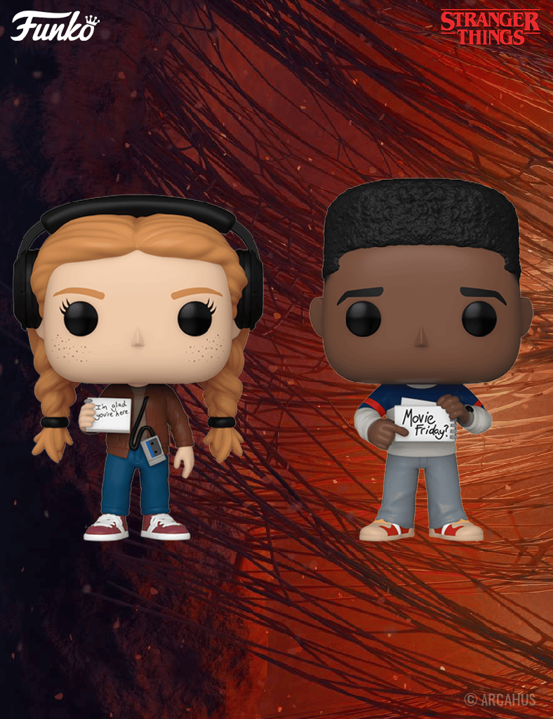 Max & Lucas 2 pack- Figurine Funko POP! Moment Stranger Things Saison 4