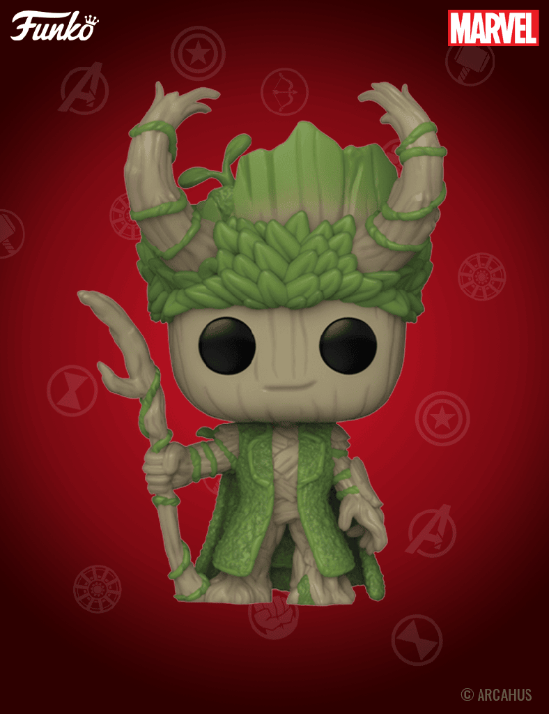 Groot as Loki n° 1394 - Figurine Funko POP! Marvel Studios We are Groot