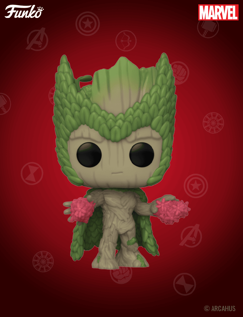 Groot as Scarlet Witch n° 1395 - Figurine Funko POP! Marvel Studios We are Groot