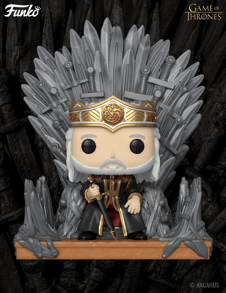 Viserys on the Iron Throne n° 12 - Figurine Funko POP! Deluxe House of the Dragon