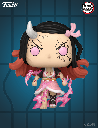 Nezuko Kamado (Demon) n° 1749 - Figurine Funko POP! Demon Slayer