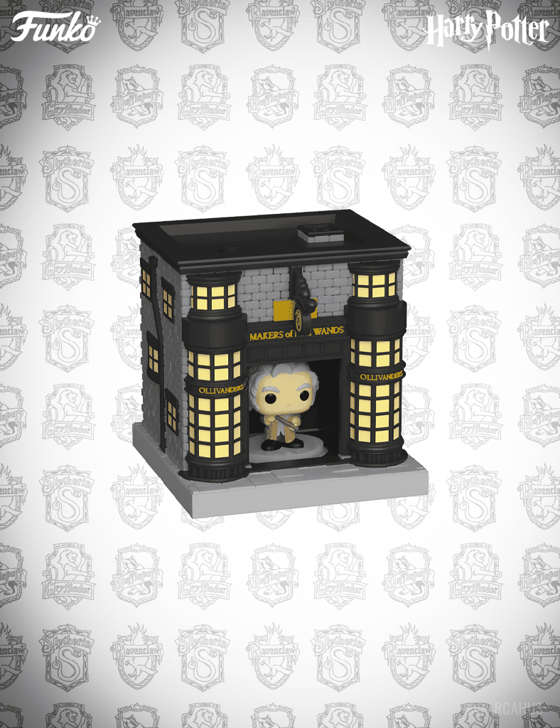 Garrick Ollivander et magasin Ollivander - Funko Bitty POP! Town Harry Potter 