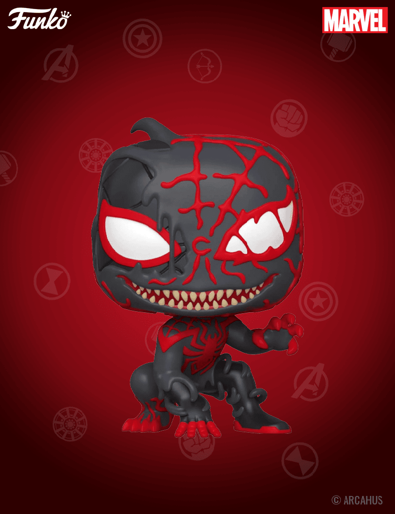 Venomized Miles Morales n° 600 - Figurine Funko POP! Marvel Spider-Man Maximum Venom