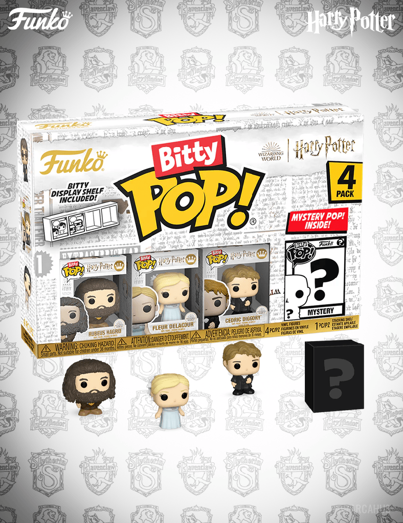 Pack de 4 figurines - Funko Bitty POP! Harry Potter Série 4