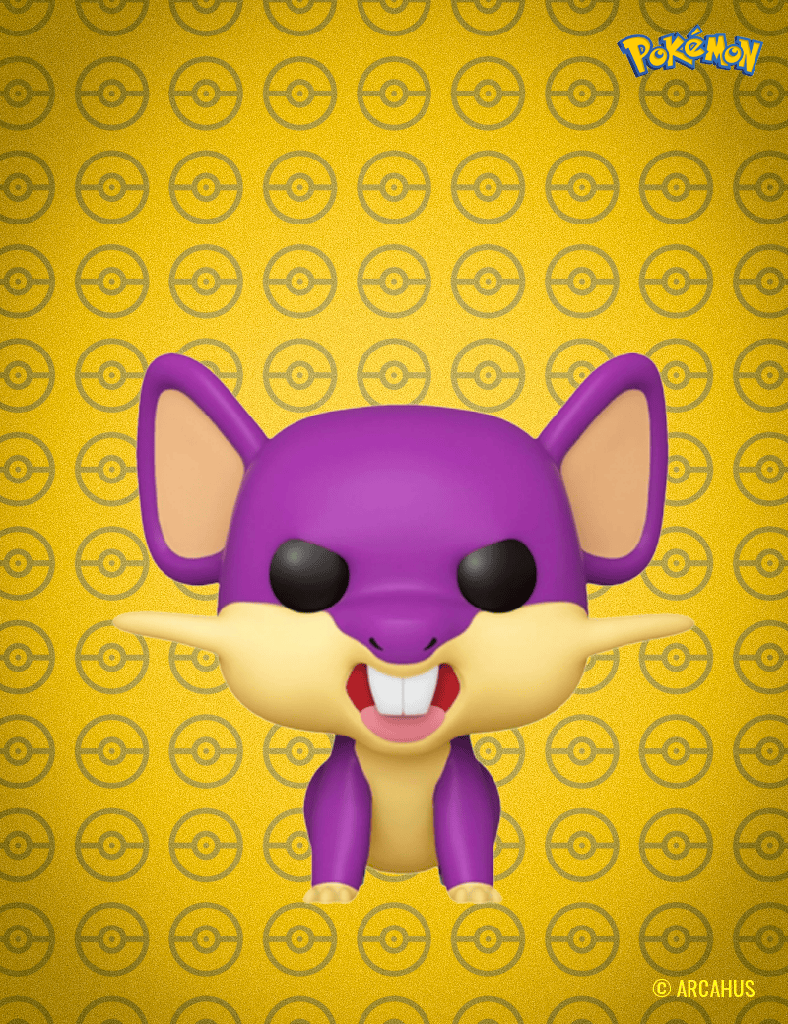 Rattata n° 595 - Figurine Funko POP! Games Pokemon