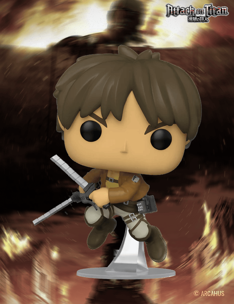 Eren Yeager n° 1165 - Figurine Funko POP! Animation L'Attaque des Titans