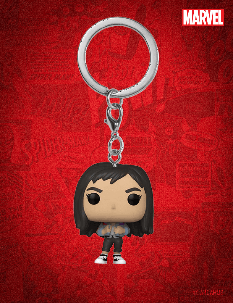 America Chavez Porte-clé - Figurine Funko POP! Pocket Keychain Marvel Doctor Strange in the Multiverse of Madness