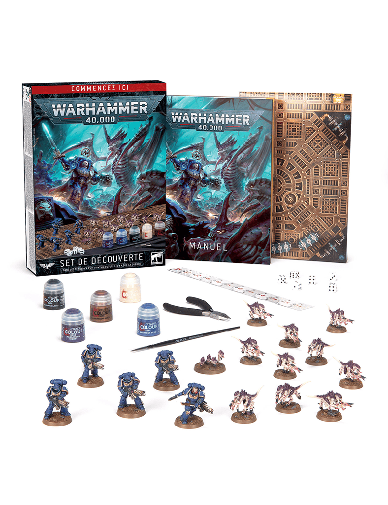 Set de Découverte Warhammer 40,000 - Figurine Miniature Warhammer 40,000 (Français)