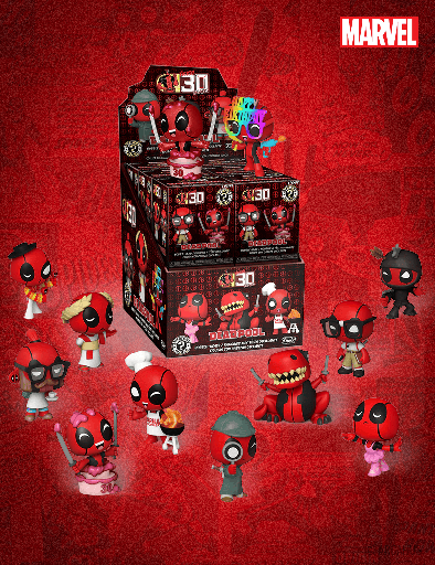 Deadpool 30th - Figurine aléatoire Mystery Minis