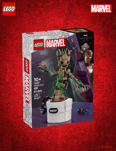 La danse de Bébé Groot  - Lego Marvel Les Gardiens de la Galaxie 76297