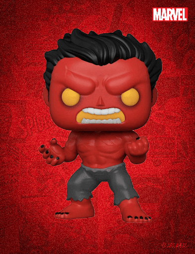 Red Hulk n° 854 - Figurine Funko POP! Marvel