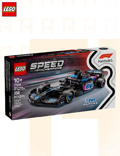 Voiture F1® BWT Alpine Team A524 - Lego Speed Champions 77248