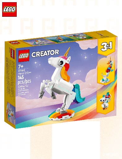 La licorne magique 3 en 1 - Lego Creator 31140