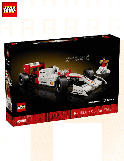McLaren MP4/4 & Ayrton Senna - Lego Icons 10330
