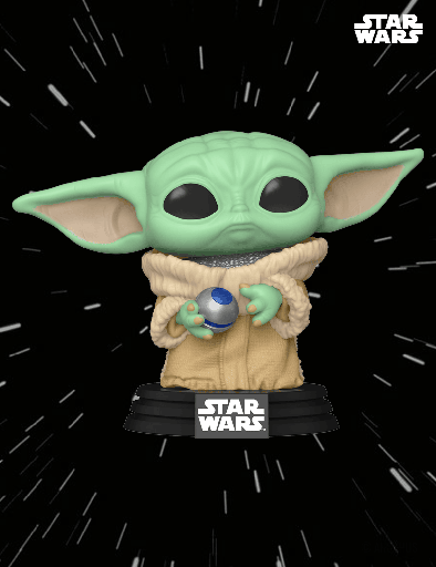Grogu avec armure n° 584 - Figurine Funko POP! Star Wars The Book of Boba Fett