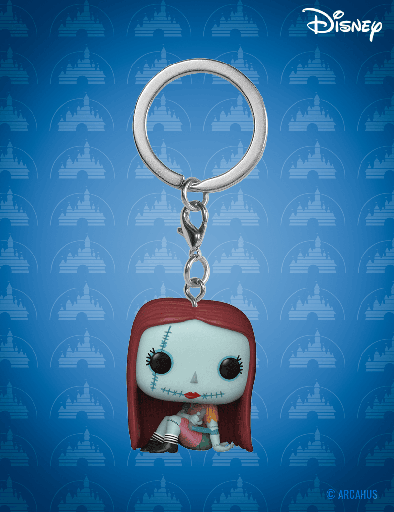Sally Sewing - Figurine Funko POP! Pocket Keychain L'étrange Noël de Monsieur Jack