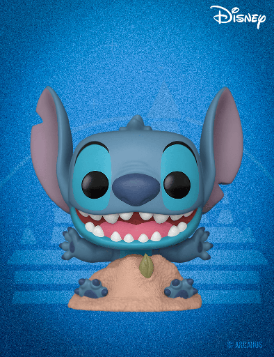 Stitch dans le Sable n° 1566 - Figurine Funko POP! Disney  Lilo & Stitch