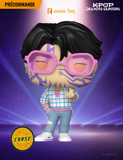 Jinu avec les marques (Chase) n° 2259 - Figurine Funko POP! Animation KPop Demon Hunters