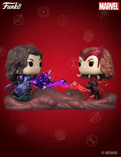 Agatha Harkness vs The Scarlet Witch n° 1075 - Figurine Funko POP! Moment Marvel Studios WandaVision