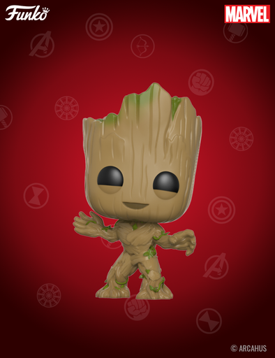 Groot n° 202- Figurine Funko POP! Marvel Studios Les Gardiens de la Galaxie vol. 2