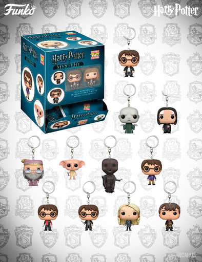 Porte-clé Aléatoire - Figurine Funko POP! Keychain Wizarding World Harry Potter Mystery