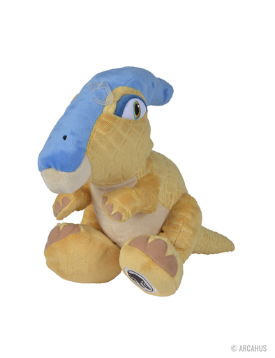  Parasaurolophus jaune - Peluche 25 cm Jurassic World