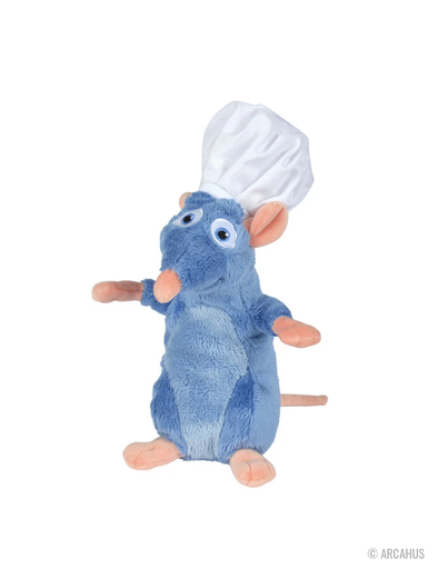  Remy avec Toque - Peluche Disney PIXAR Ratatouille 20 cm