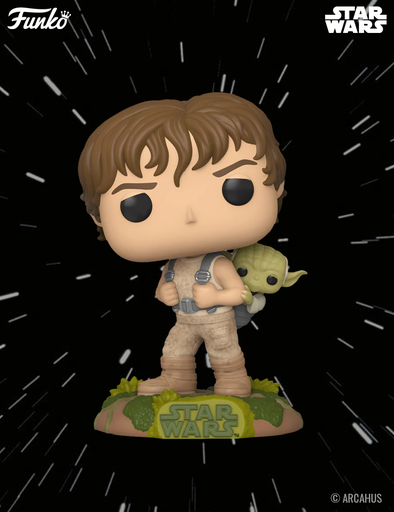 Luke Skywalker & Yoda n° 363 - Figurine Funko POP! Star Wars