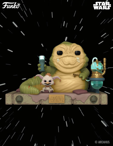 Jabba the Hutt & Salacious B. Crumb n° 611 - Figurine Funko POP! Moment Star Wars 40th Return of the Jedi