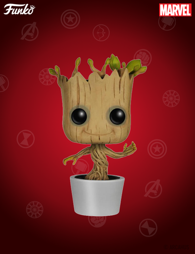 Dancing Groot n° 65 - Figurine Funko POP! Marvel Studios Les Gardiens de la Galaxie