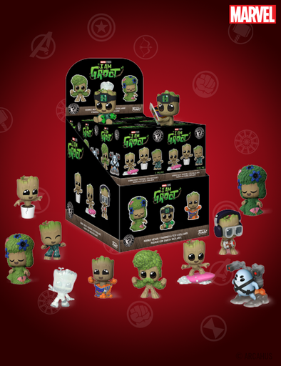 Groot - Figurine aléatoire Mystery Minis