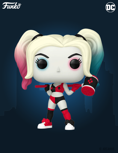 Harley Quinn n° 494 - Figurine Funko POP! Heroes Harley Quinn : La série animé