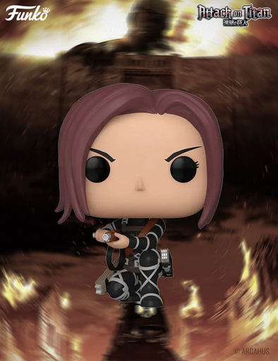 Sasha Braus n° 1448 - Figurine Funko POP! Animation L'Attaque des Titans