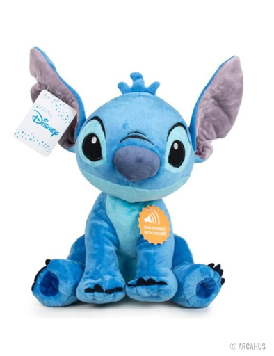 Stitch - Peluche 40 cm Sonore Lilo et Stitch